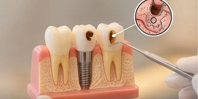 Cavities & Tooth Decay: illustration