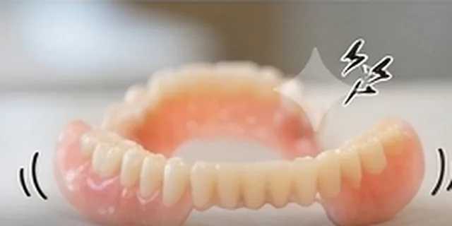 Loose or Painful Dentures: illustration